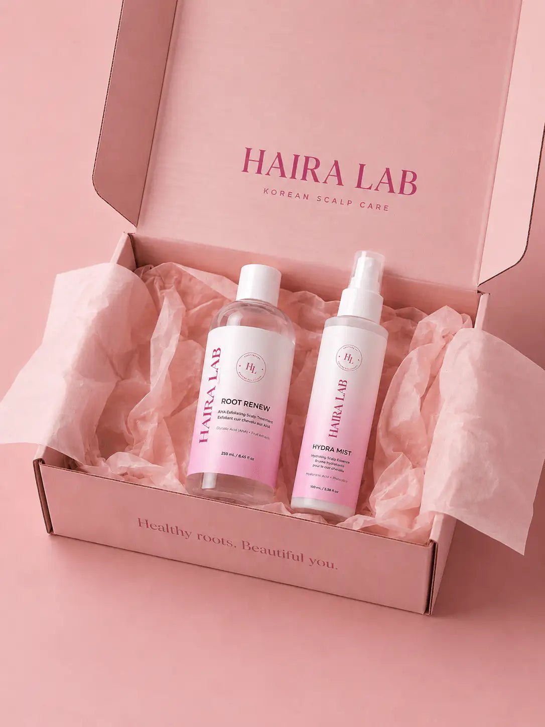 Glow Ritual — Hydratation du cuir chevelu & cheveux plus brillants - Haira Lab.