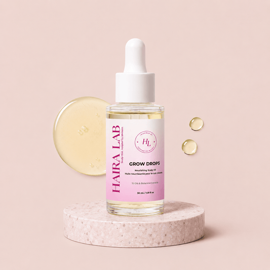Grow Drops — Scalp Ritual Oil — 15 oils and plant extracts - Haira Lab.