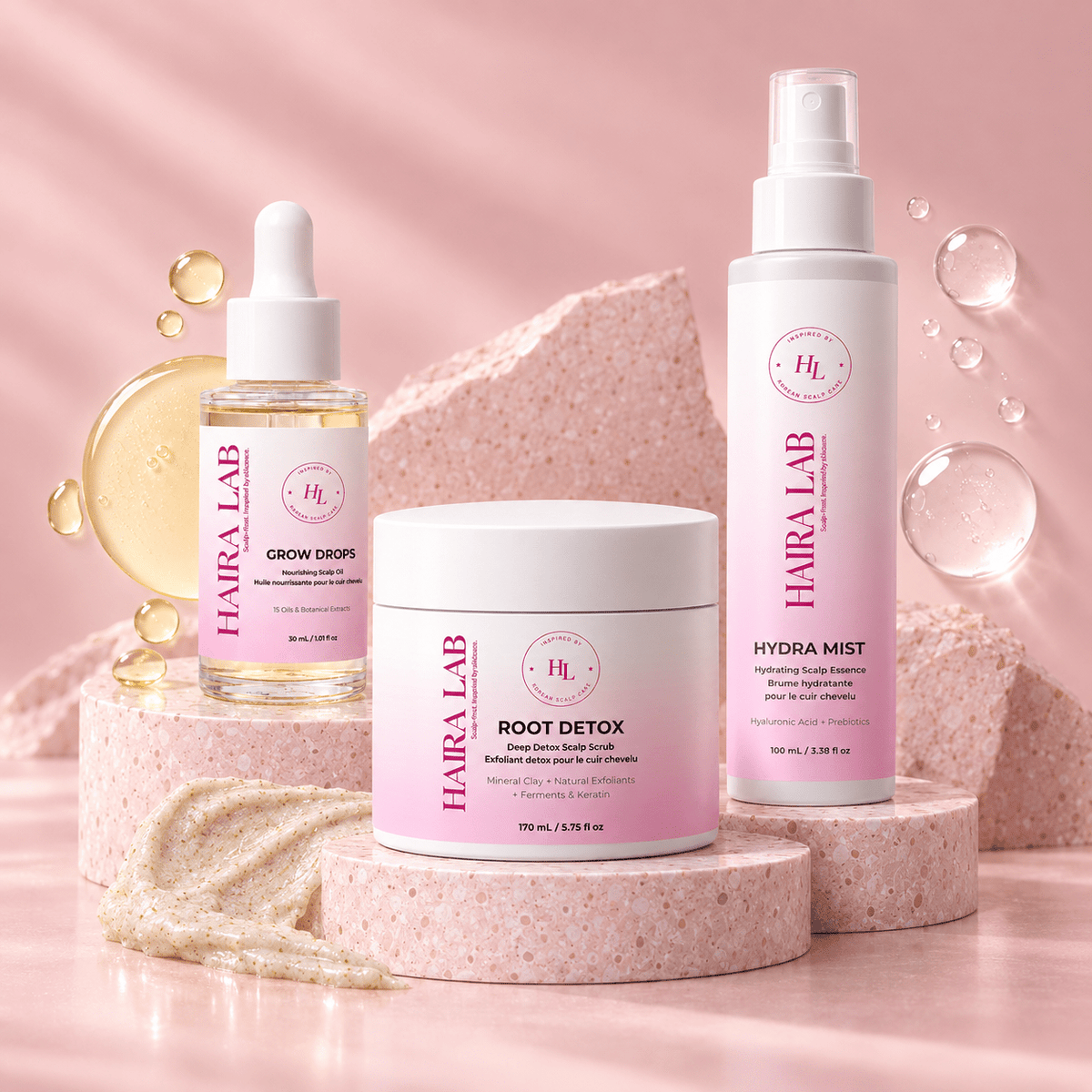 Reset Ritual — Le rituel essentiel pour rééquilibrer le cuir chevelu - Haira Lab.