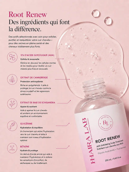 Root Renew — Soin peeling exfoliant pour le cuir chevelu - Haira Lab.