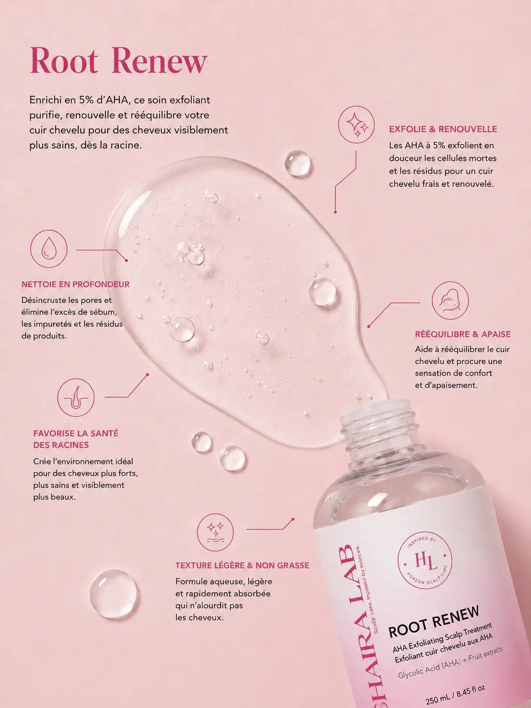 Root Renew — Soin peeling exfoliant pour le cuir chevelu - Haira Lab.